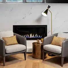 Applicator: Carrie Chimenti. Product: Mirror (fireplace).
