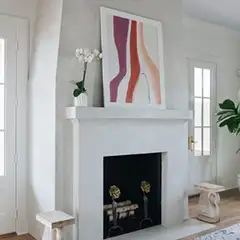 Applicator: Lance Limanti. Product: Marmorino KS (fireplace).